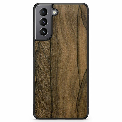 Ziricote Wood iPhone Case – Luxury Rare Wood MagSafe Compatible Slim Protective Phone Cover