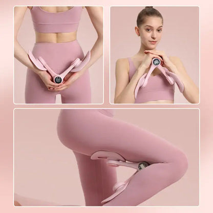 Pelvic Floor & Thigh Exerciser Trainer – Non-Slip 360° Leg Master with Optional Smart Counter