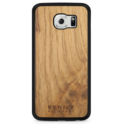 Venice Ancient Oak Wood iPhone Case – 500-Year-Old Historic Wood MagSafe Compatible Slim Protective Cover