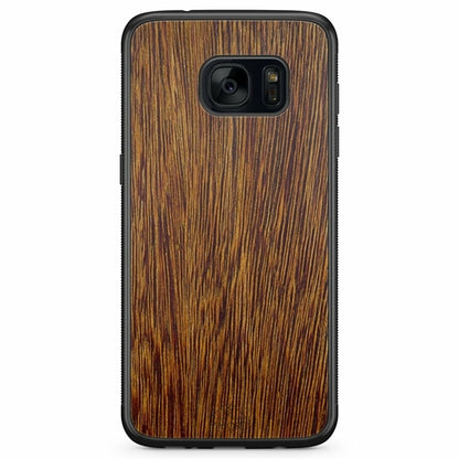 Sucupira Wood iPhone Case – Luxury South American Hardwood MagSafe Compatible Slim Protective Phone Cover