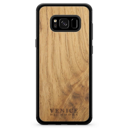 Venice Ancient Oak Wood iPhone Case – 500-Year-Old Historic Wood MagSafe Compatible Slim Protective Cover