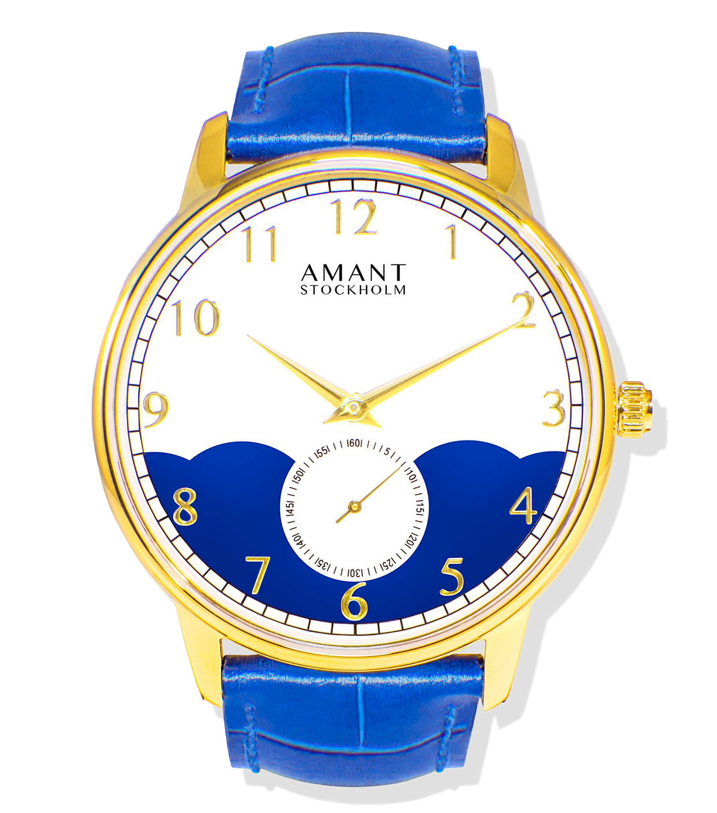 AMANT Stockholm Luxury Watch – Ultra-Thin 7mm Sapphire Glass Dress Watch with Italian Leather Strap