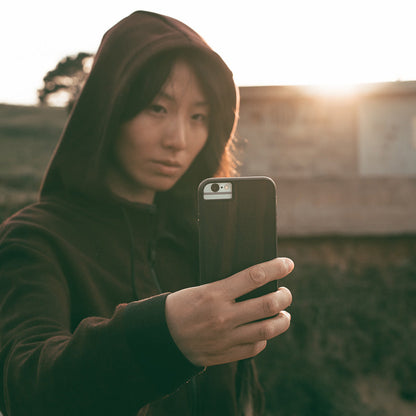 Ziricote Wood iPhone Case – Luxury Rare Wood MagSafe Compatible Slim Protective Phone Cover