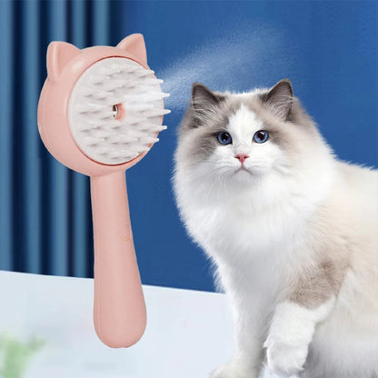 Steam Grooming Brush for Cats &amp; Dogs – The 3-in-1 Miracle Brush