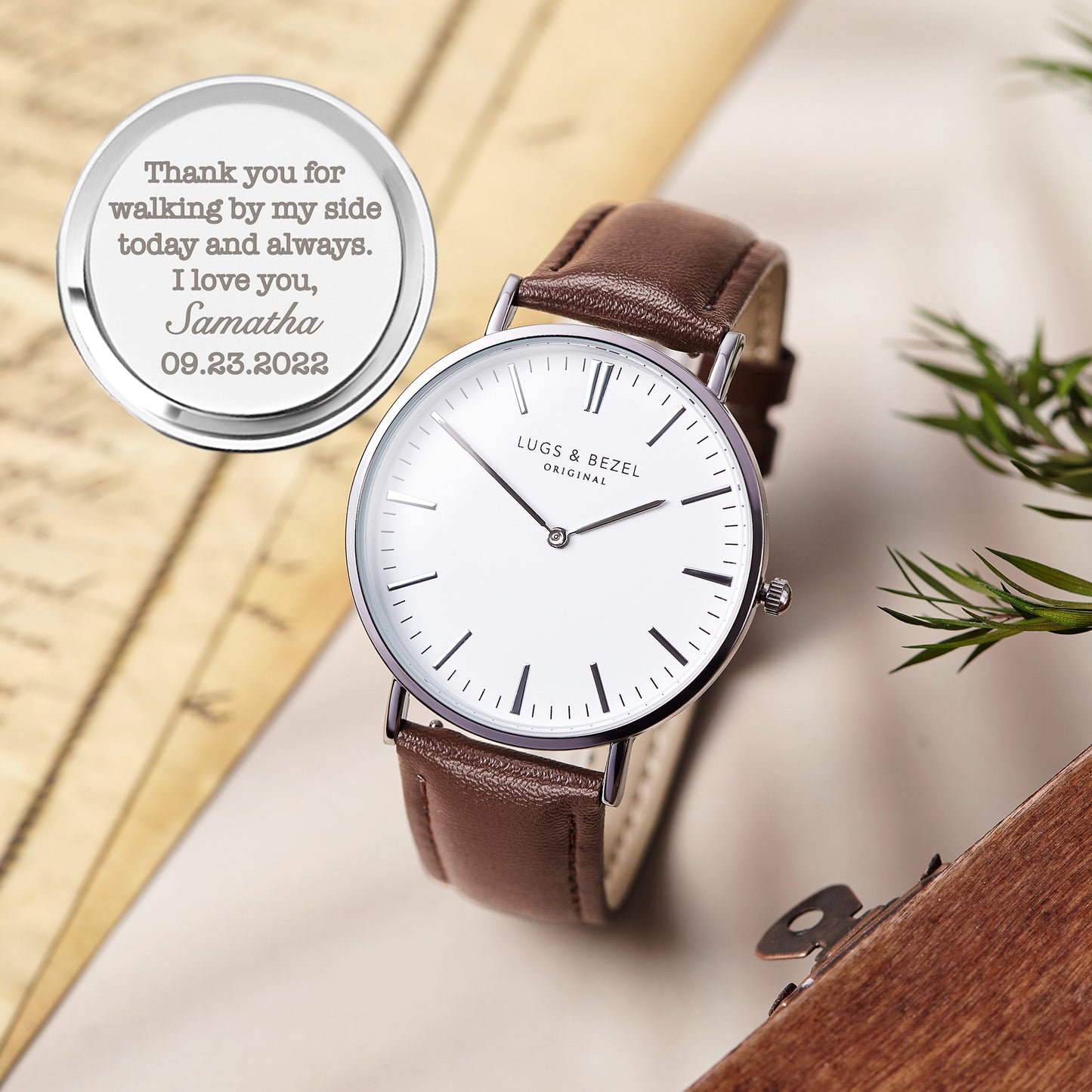 Personalized Engraved Watch