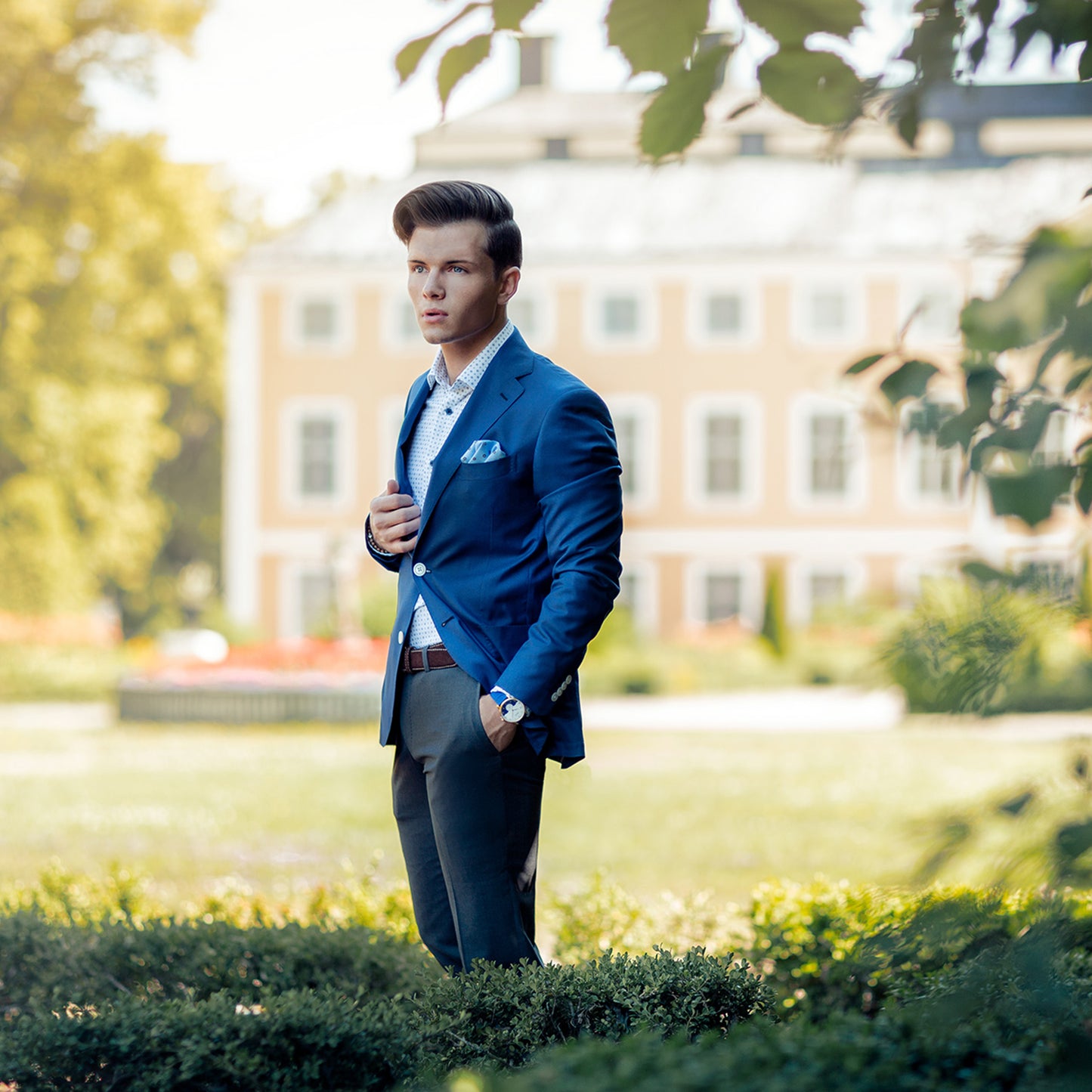 AMANT Stockholm Luxury Watch – Ultra-Thin 7mm Sapphire Glass Dress Watch with Italian Leather Strap