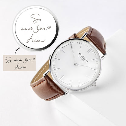 Personalized Handwriting Watch for Him – Forever in Your Words