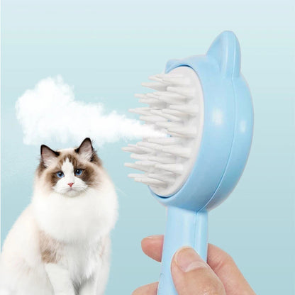 Steam Grooming Brush for Cats &amp; Dogs – The 3-in-1 Miracle Brush