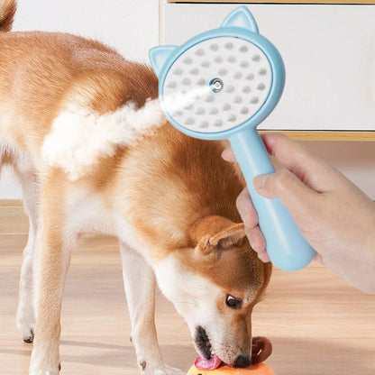 Steam Grooming Brush for Cats &amp; Dogs – The 3-in-1 Miracle Brush