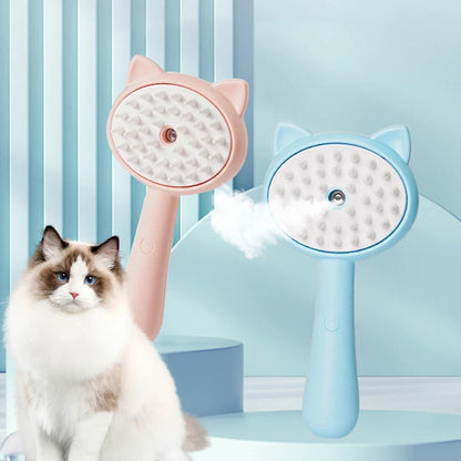 Steam Grooming Brush for Cats &amp; Dogs – The 3-in-1 Miracle Brush