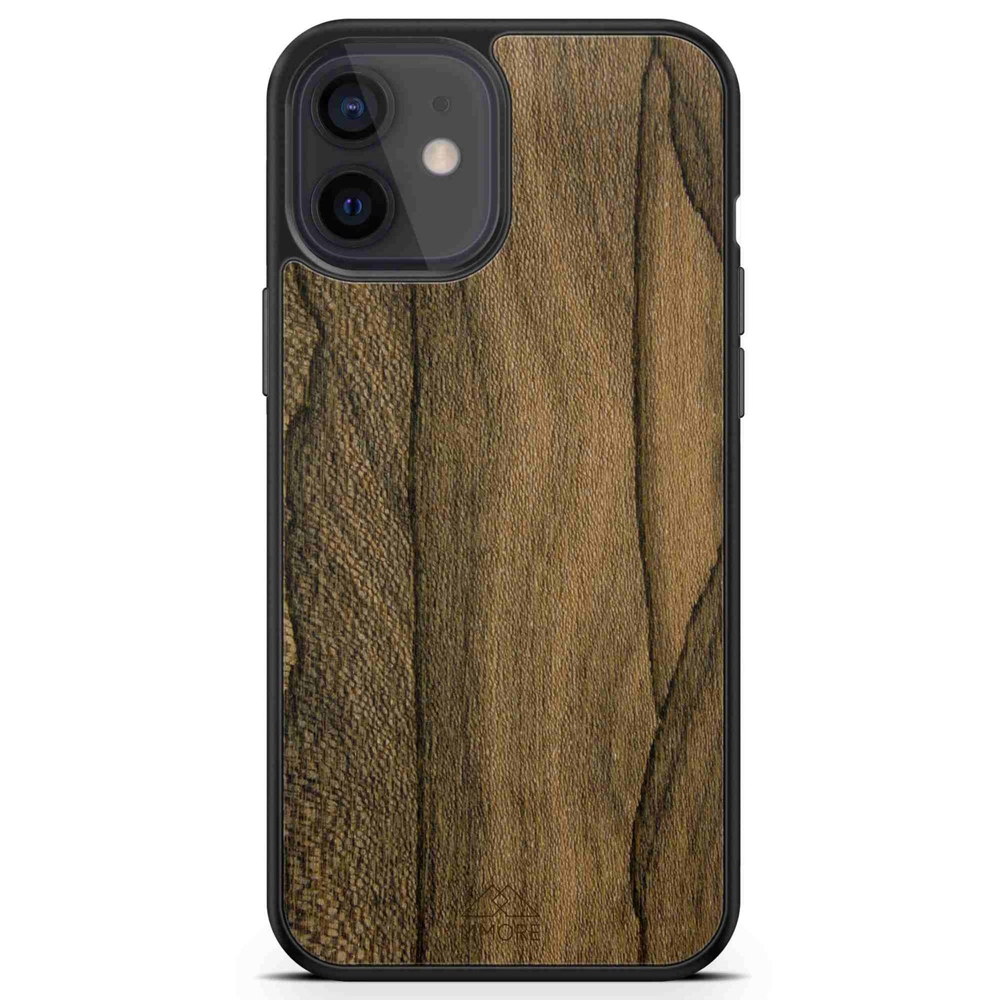 Ziricote Wood iPhone Case – Luxury Rare Wood MagSafe Compatible Slim Protective Phone Cover