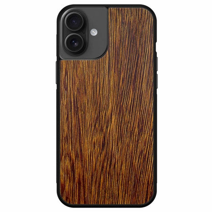 Sucupira Wood iPhone Case – Luxury South American Hardwood MagSafe Compatible Slim Protective Phone Cover