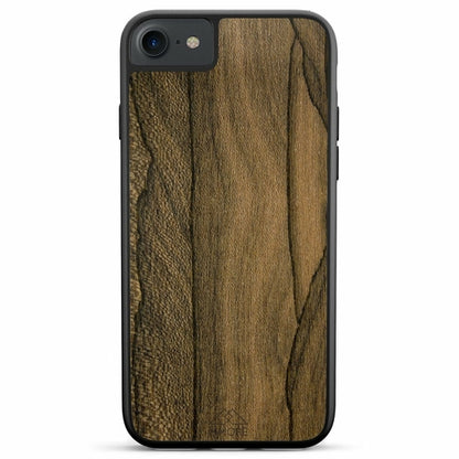 Ziricote Wood iPhone Case – Luxury Rare Wood MagSafe Compatible Slim Protective Phone Cover