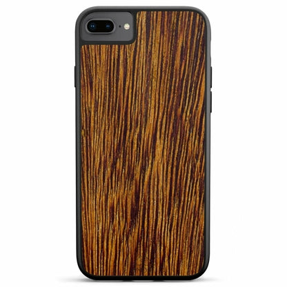 Sucupira Wood iPhone Case – Luxury South American Hardwood MagSafe Compatible Slim Protective Phone Cover