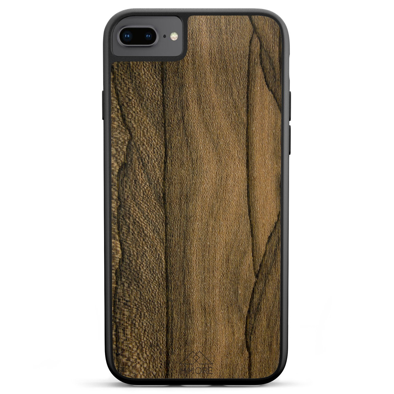 Ziricote Wood iPhone Case – Luxury Rare Wood MagSafe Compatible Slim Protective Phone Cover